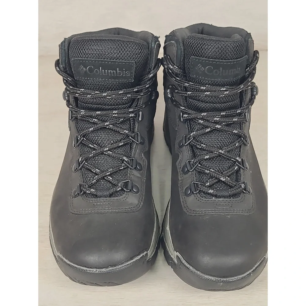 Columbia Newton Ridge Plus II Waterproof Hiking Boots Mens 8 Black YM5156-010